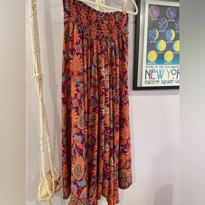Bohemian Paisley Palazzo Pants